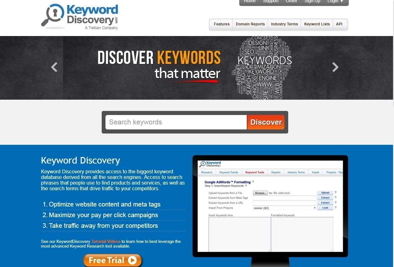 keyword discover